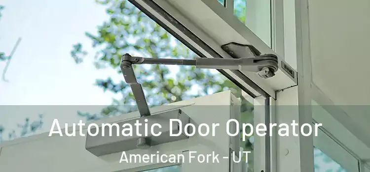 Automatic Door Operator American Fork - UT
