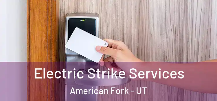  Electric Strike Services American Fork - UT