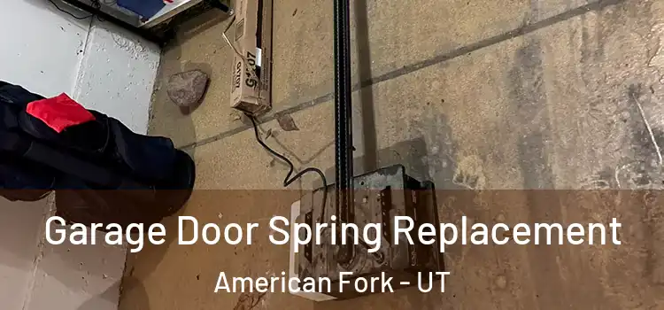  Garage Door Spring Replacement American Fork - UT